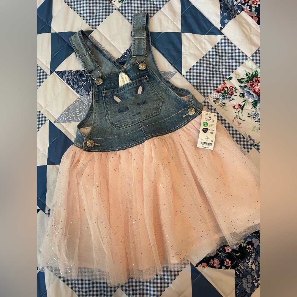 3t girls unicorn dress